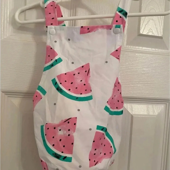 NWT Watermelon Romper - Picture 1 of 6